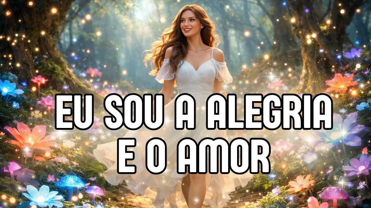 EU SOU A ALEGRIA E O AMOR ✨ MANTRA PODEROSO PARA ELEVAR SUA ENERGIA